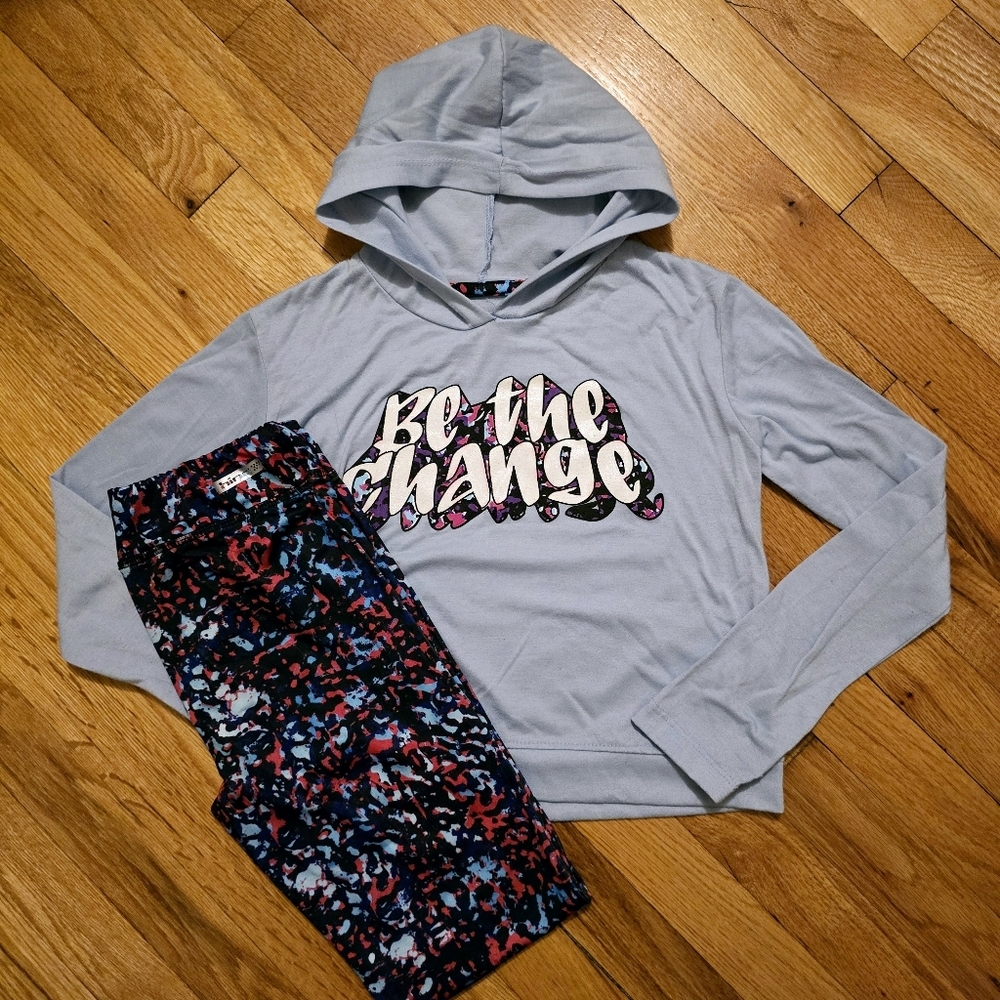 Hind Hooded Long Sleeve & Pants SzM (10/12)